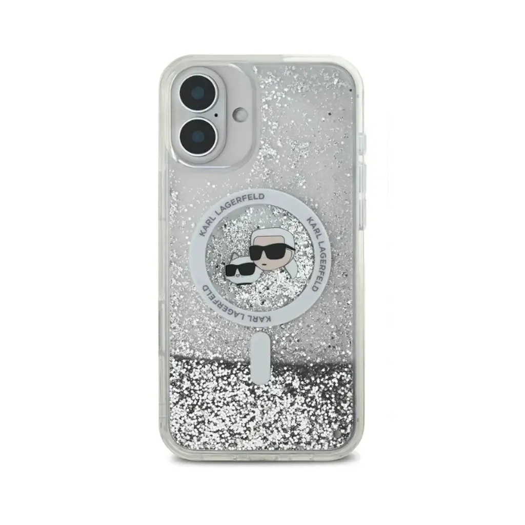 Karl Lagerfeld maska K&C Heads Liquid Glitter MagSafe_2.webp