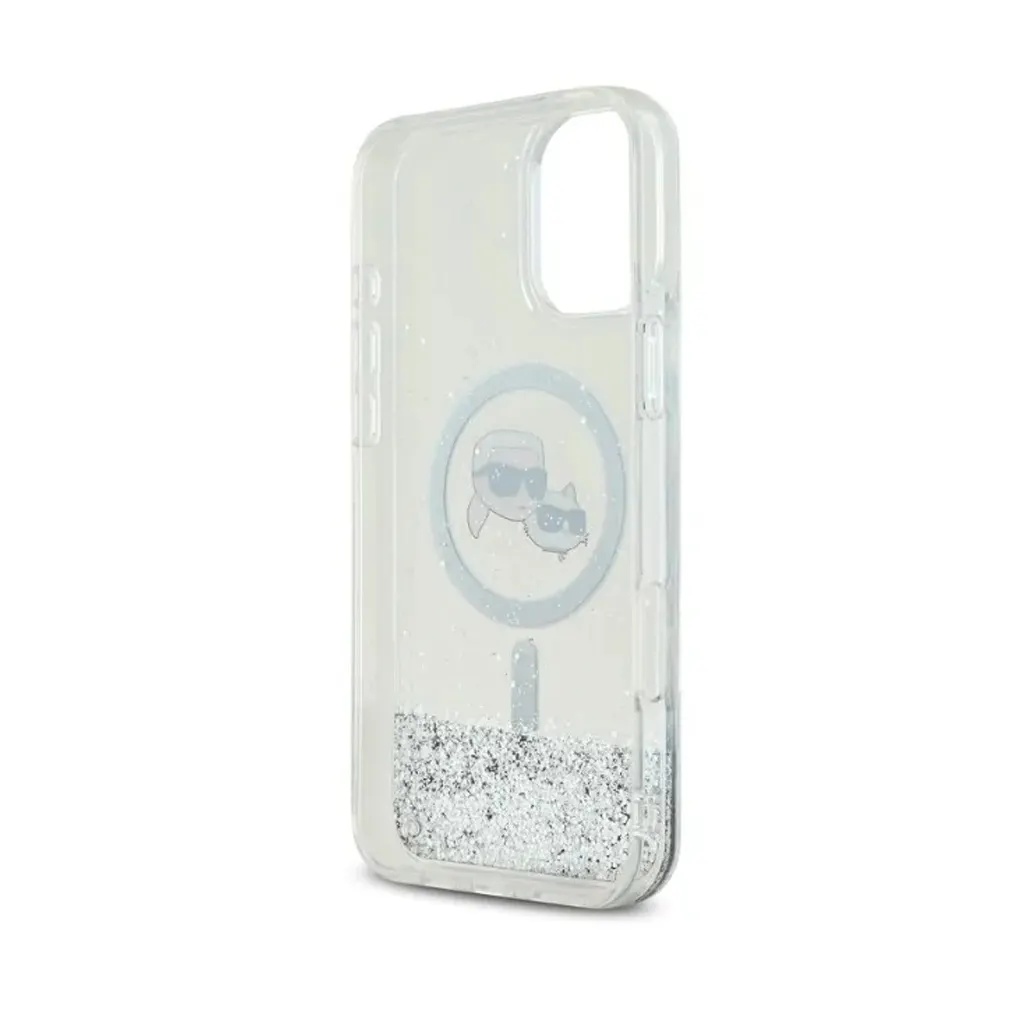 Karl Lagerfeld maska K&C Heads Liquid Glitter MagSafe_3.webp