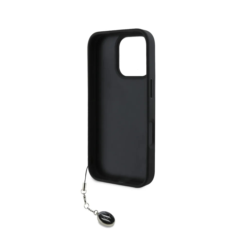 Karl Lagerfeld maska Saffiano Rhinestone Charm_3.webp