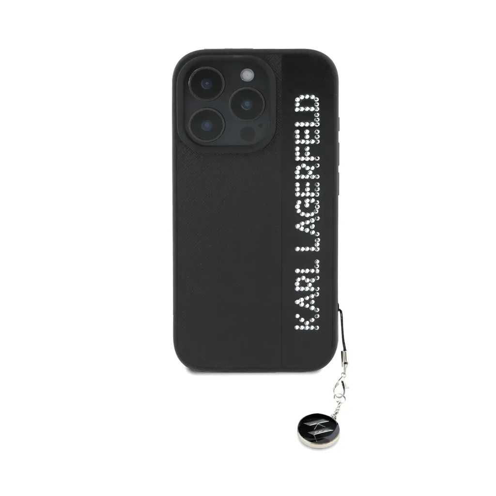 Karl Lagerfeld maska Saffiano Rhinestone Charm_4.webp