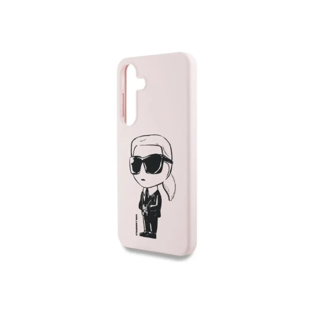 Karl Lagerfeld maska Printed Graffiti Ikonik MagSafe ruzicasto 4.webp