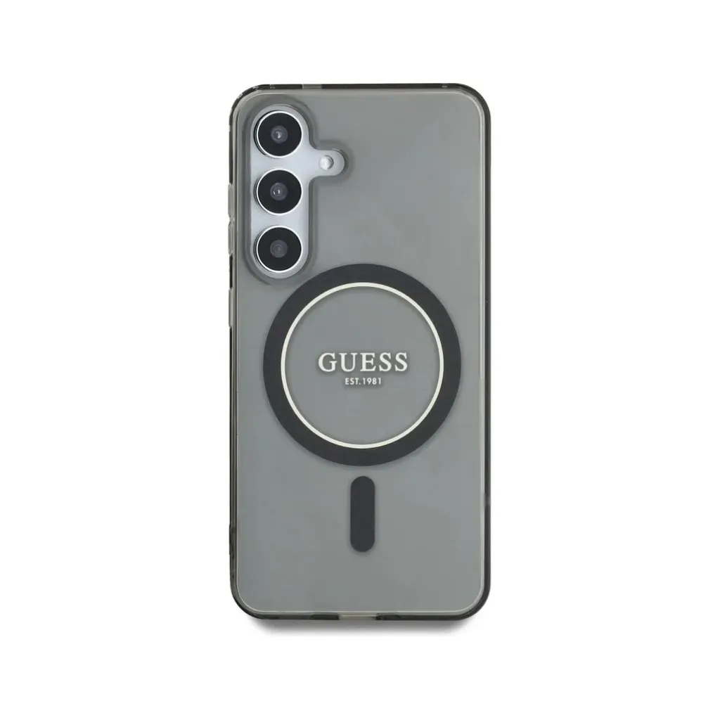 Guess maska MagSafe Glitter Ring Classic Logo 2.webp
