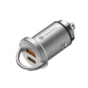 Forcell auto adapter F-Energy Mini USB C + USB