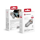 Forcell auto adapter F-Energy Mini USB C + USB