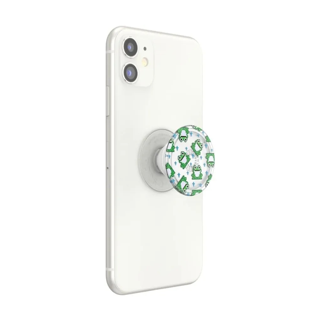 PopSockets držač za mobitel PlantCore 8 Bit Frogs