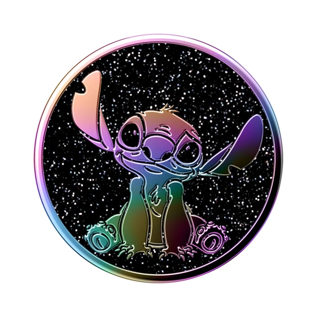 PopSockets držač za mobitel Enamel Oil Slick Stitch