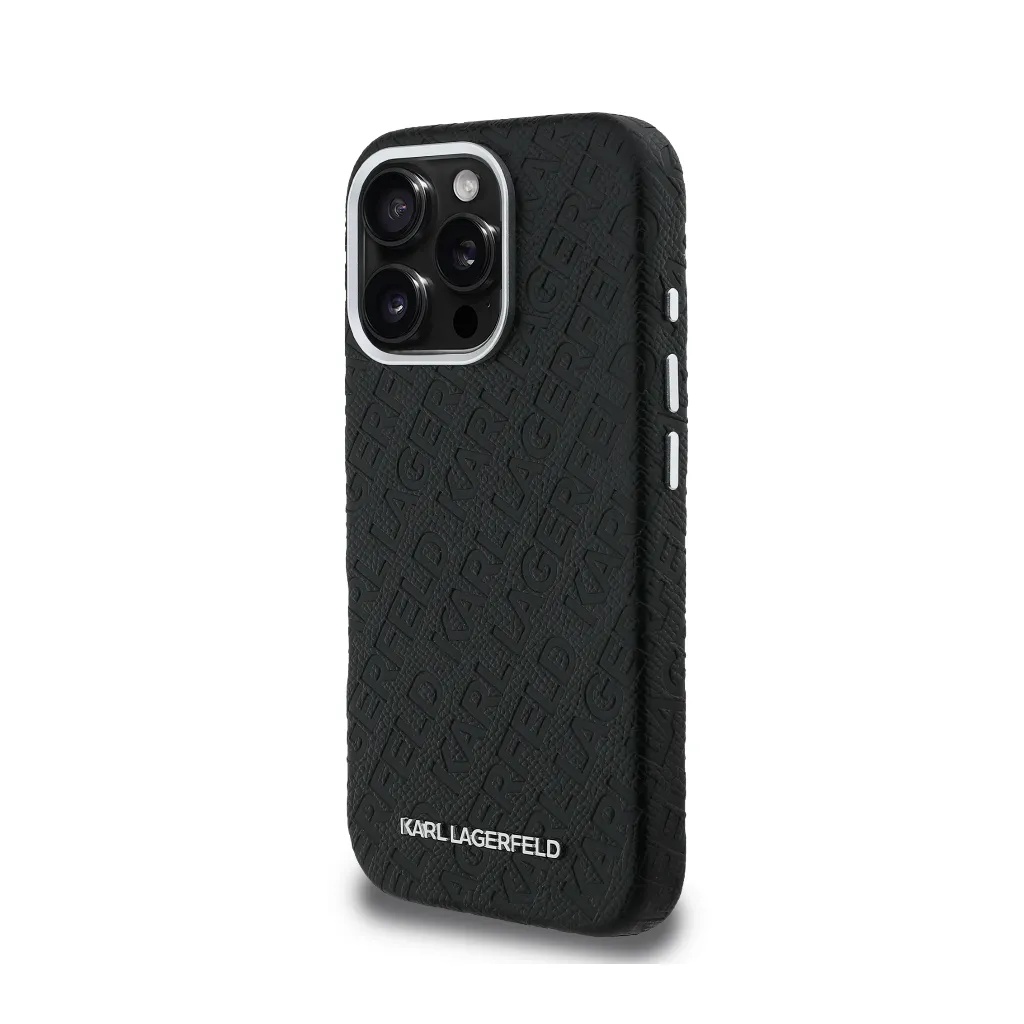 Karl Lagerfeld maska Grained Stamped MagSafe