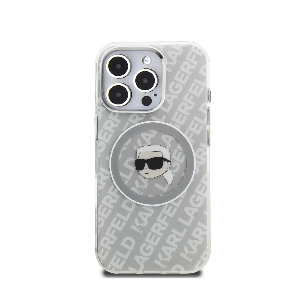 Karl Lagerfeld maska Head Glitter Logo MagSafe