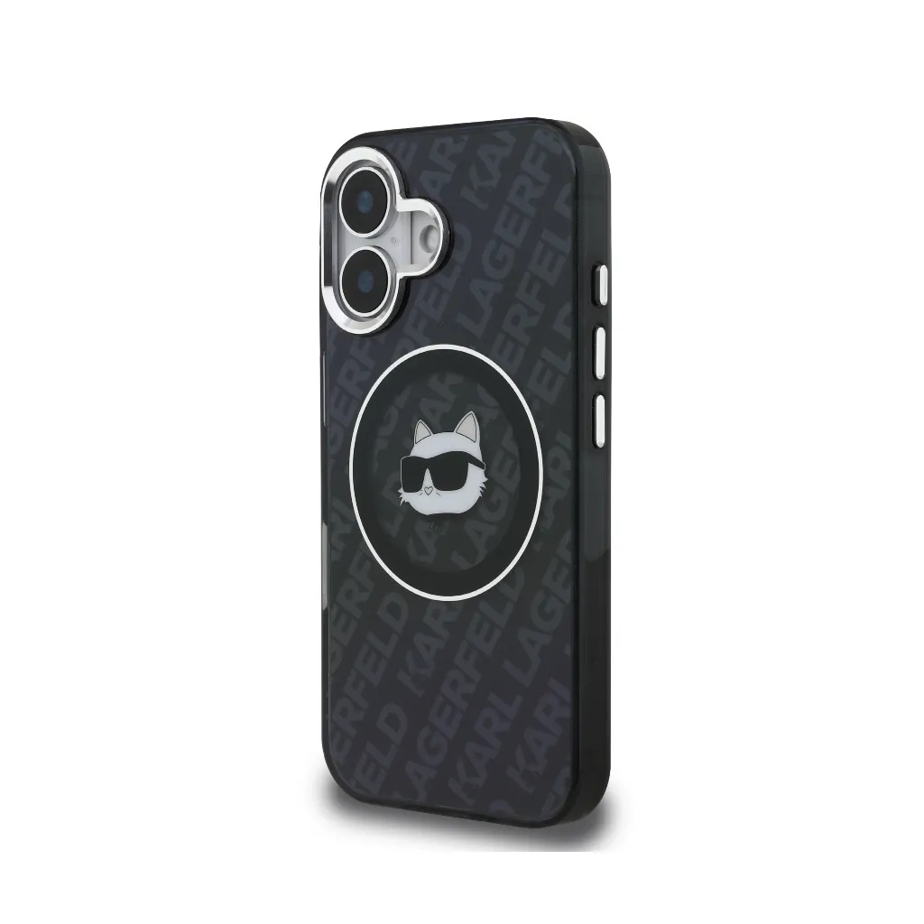 Karl Lagerfeld maska Choupette Head Glitter Logo MagSafe