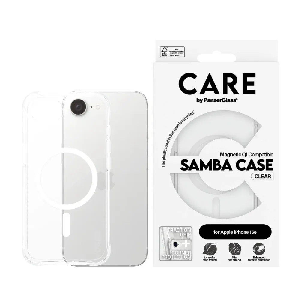 PanzerGlass maska CARE Samba MagSafe Clear