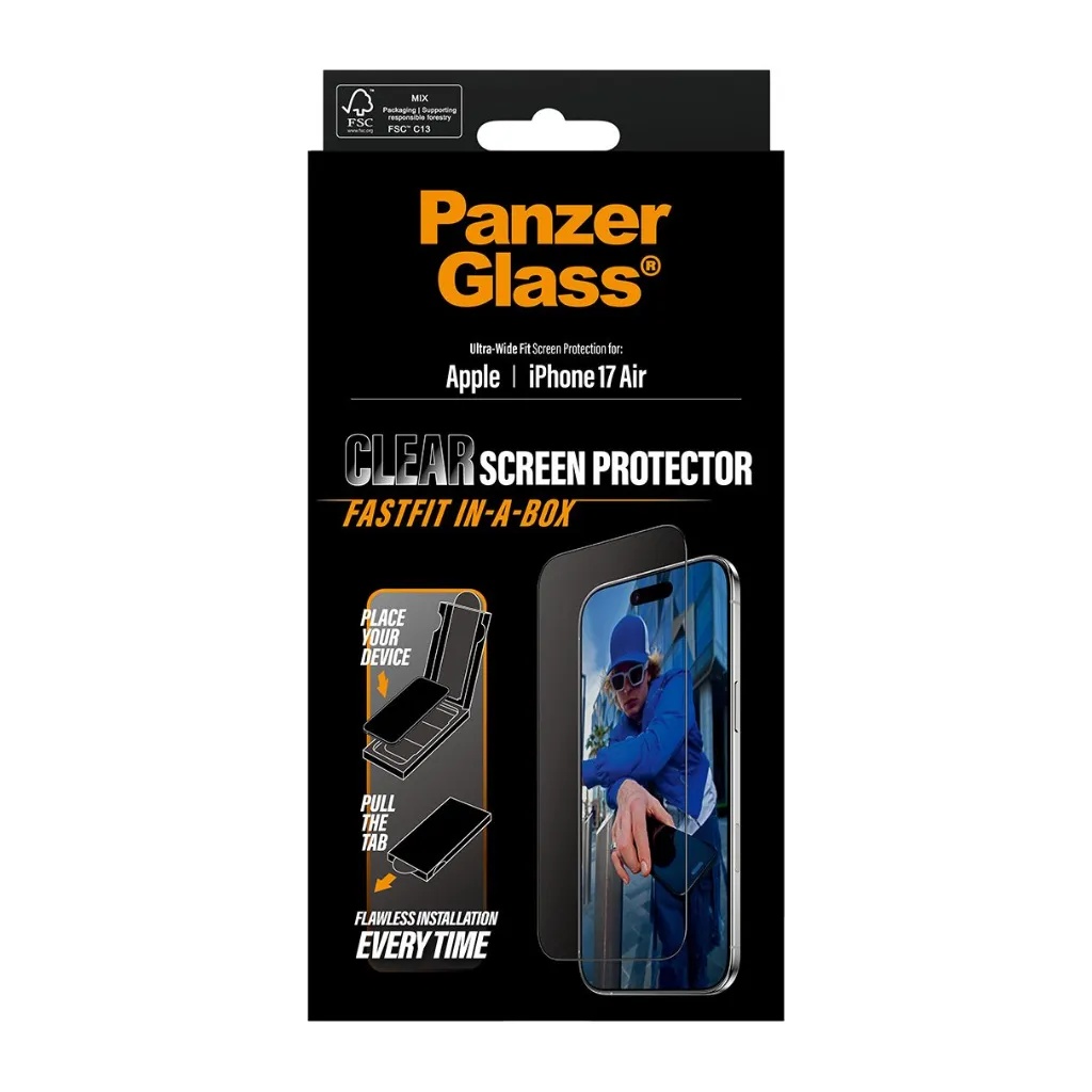 PanzerGlass zaštita ekrana Fastfit in-a-box