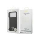 Guess maska MagSafe Triangle Metal Logo Liquid