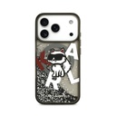 Karl Lagerfeld maska MagSafe Choupette Liquid Glitter