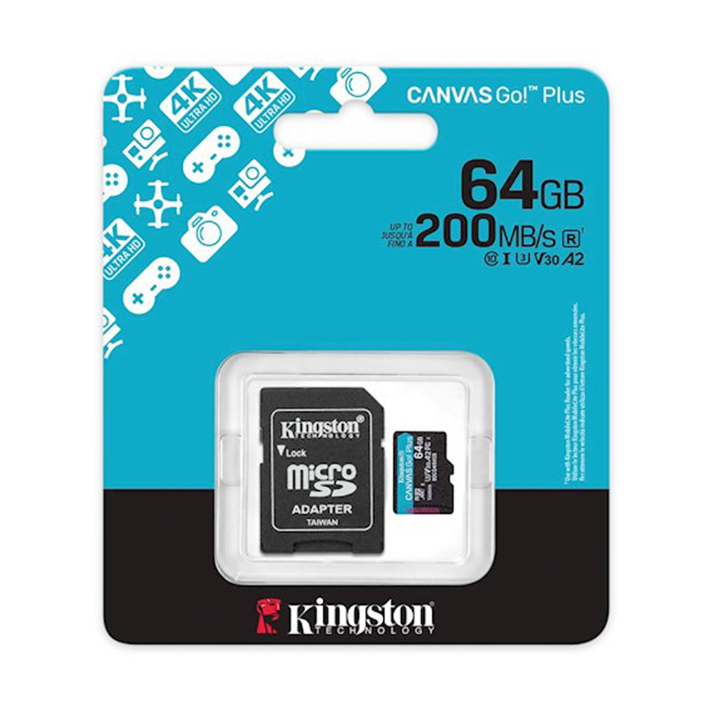Kingston MicroSD kartica Canvas Go! Plus