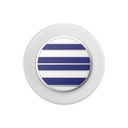 PopSockets držač za mobitel MagSafe Round Enamel Nautical Stripe