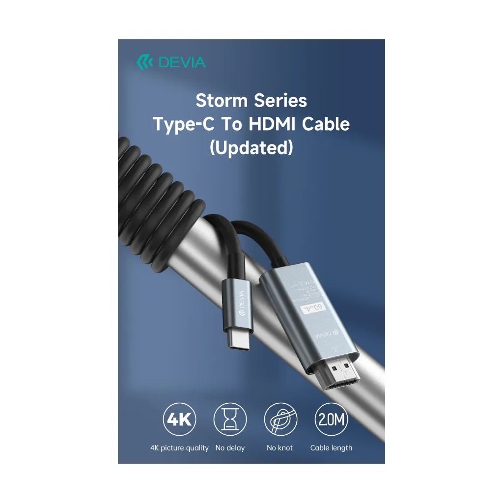 Kabel Storm EC084 USB C - HDMI