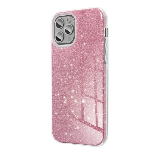 Phone Case 3in1 Glitter Pink (iPhone 14 Pro Max, pink)