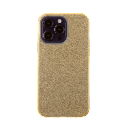 Phone Case 3in1 Glitter Gold (iPhone 14 Pro Max, gold)