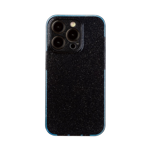 Silicone Case Shine (iPhone 14 Pro, black)