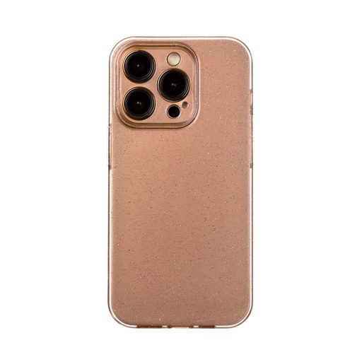 Silicone Case Shine (iPhone 14 Pro Max, bronze)