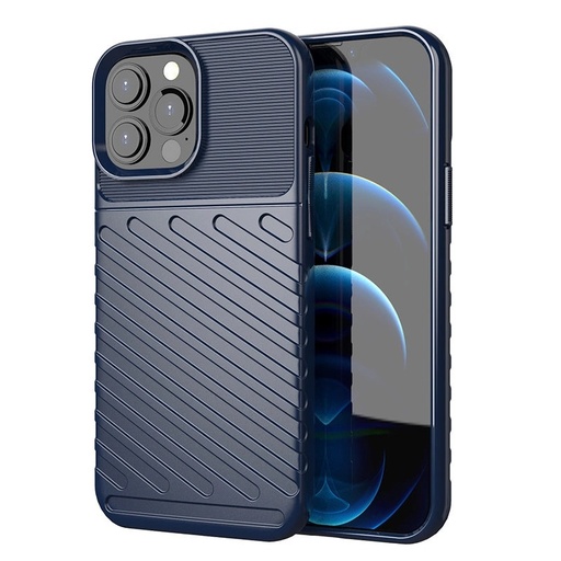 Silicone Case Thunder (Samsung S23 Ultra, dark blue)