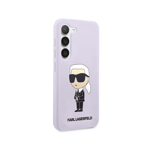 Karl Lagerfeld Phone Case Ikonik Liquid NFT (Samsung S23, purple)