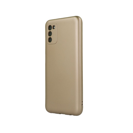 Silicone Case Ultra Lux Metallic (Samsung A34, gold)
