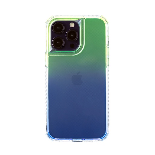Maska Bumper Gradient (iPhone 14, plavo/zeleno)