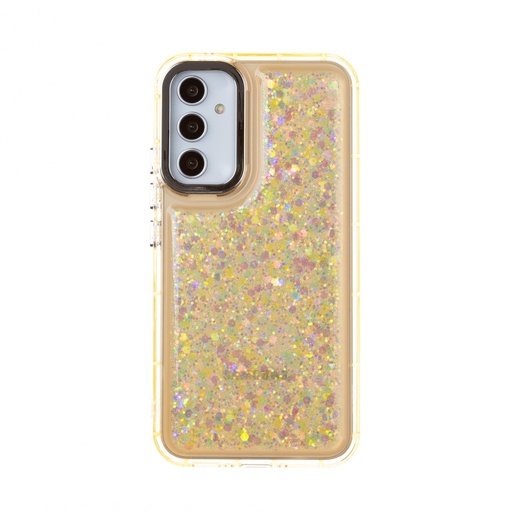 Phone Case Pillow Effect Glitter (Samsung A14 5G, orange)