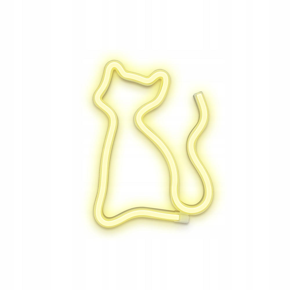 Neon LED Light Cat