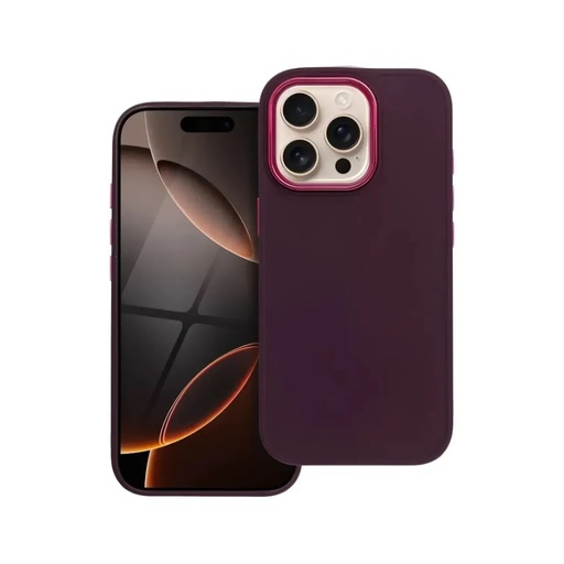 Maska Metal Lens Frame (Samsung A55, bordo)