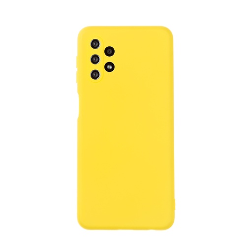 Silicone Case Ultra Lux (Samsung A55, yellow)