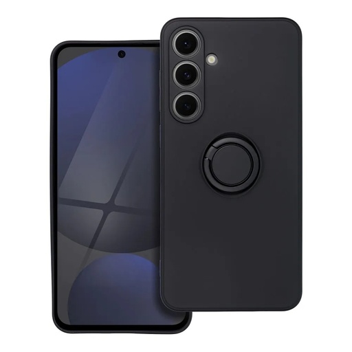 Silicone Case Monochrome Ring (Samsung A55, black)