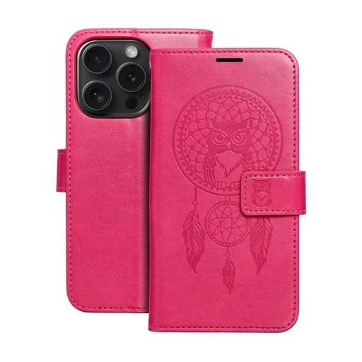 Bookcase Mezzo Dreamcatcher (Samsung A35, dark pink)