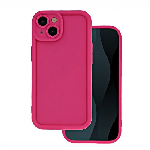 Silicone Case Rim (iPhone 15 Pro, pink)