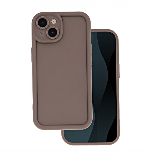 Silicone Case Rim (Samsung A15, brown)