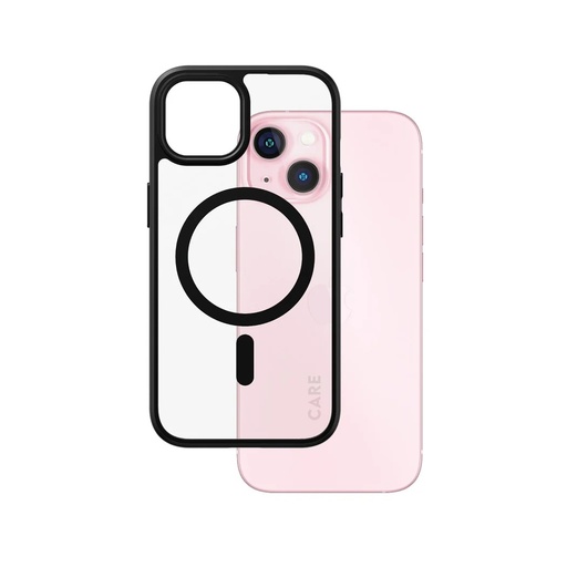 PanzerGlass Phone Case MagSafe Care (iPhone 15 Pro Max, black)