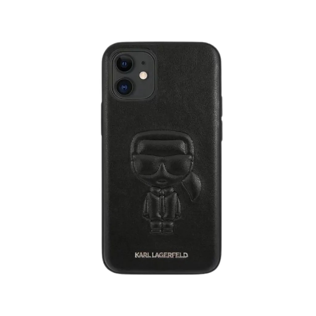 Karl Lagerfeld Phone Case Ikonik Outline Embossed