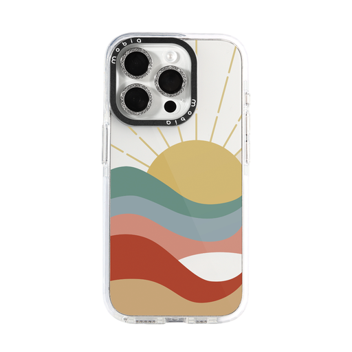 Phone Case Pattern Sunset (Samsung S24, transparent)