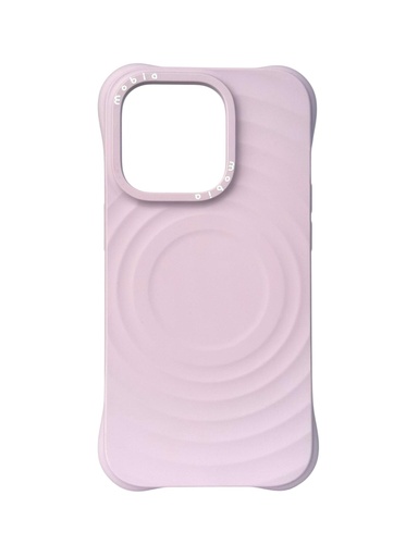 Silicone Case Wave (iPhone 15 Pro Max, purple)