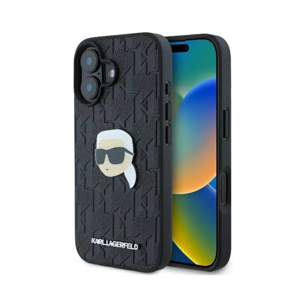 Karl Lagerfeld maska Monogram K&C Heads Pin