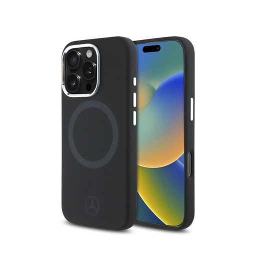 Mercedes-Benz maska MagSafe Tonal Logo Liquid (iPhone 16 Pro Max, crno)