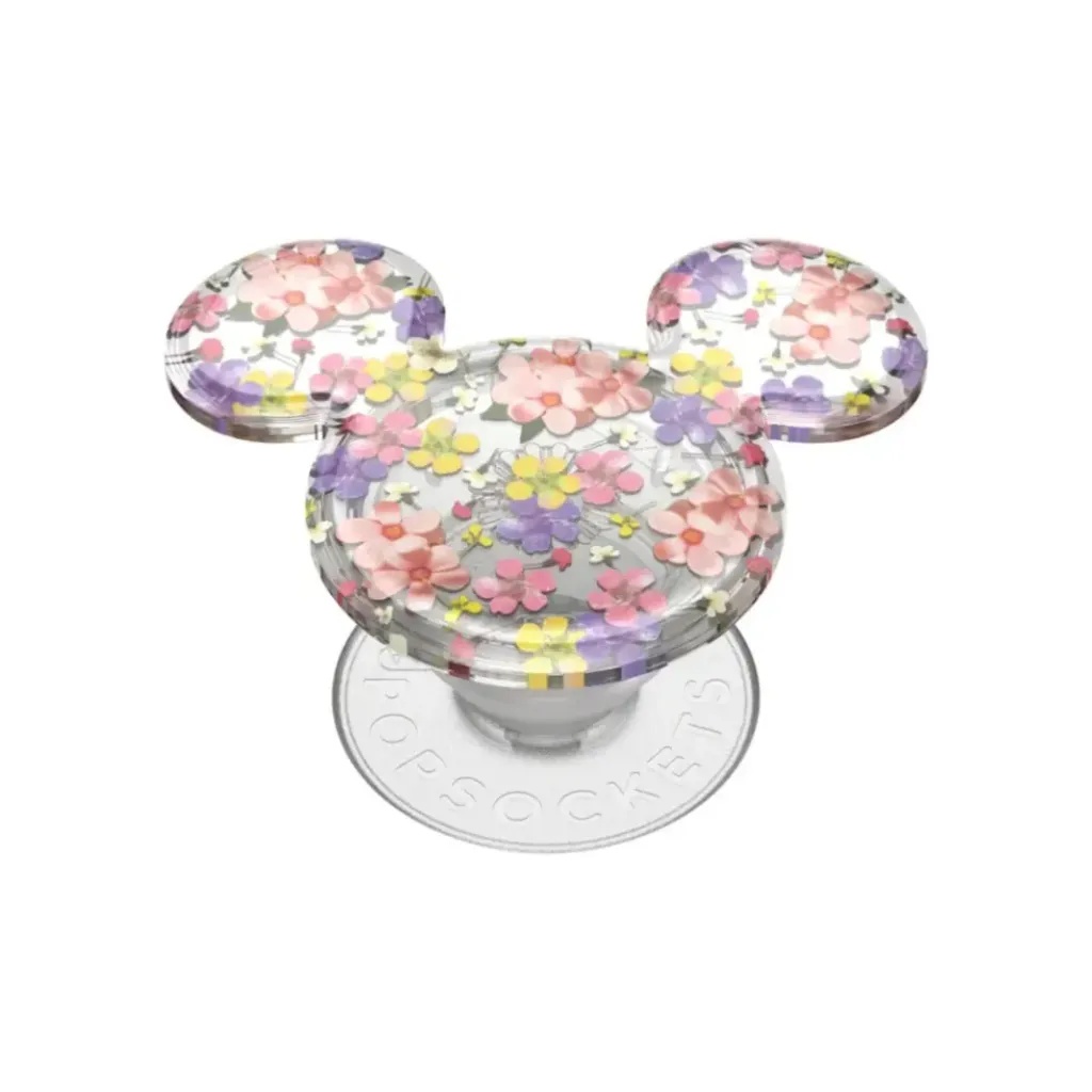 PopSockets Phone Holder Earridescent Mickey Cascading Flowers