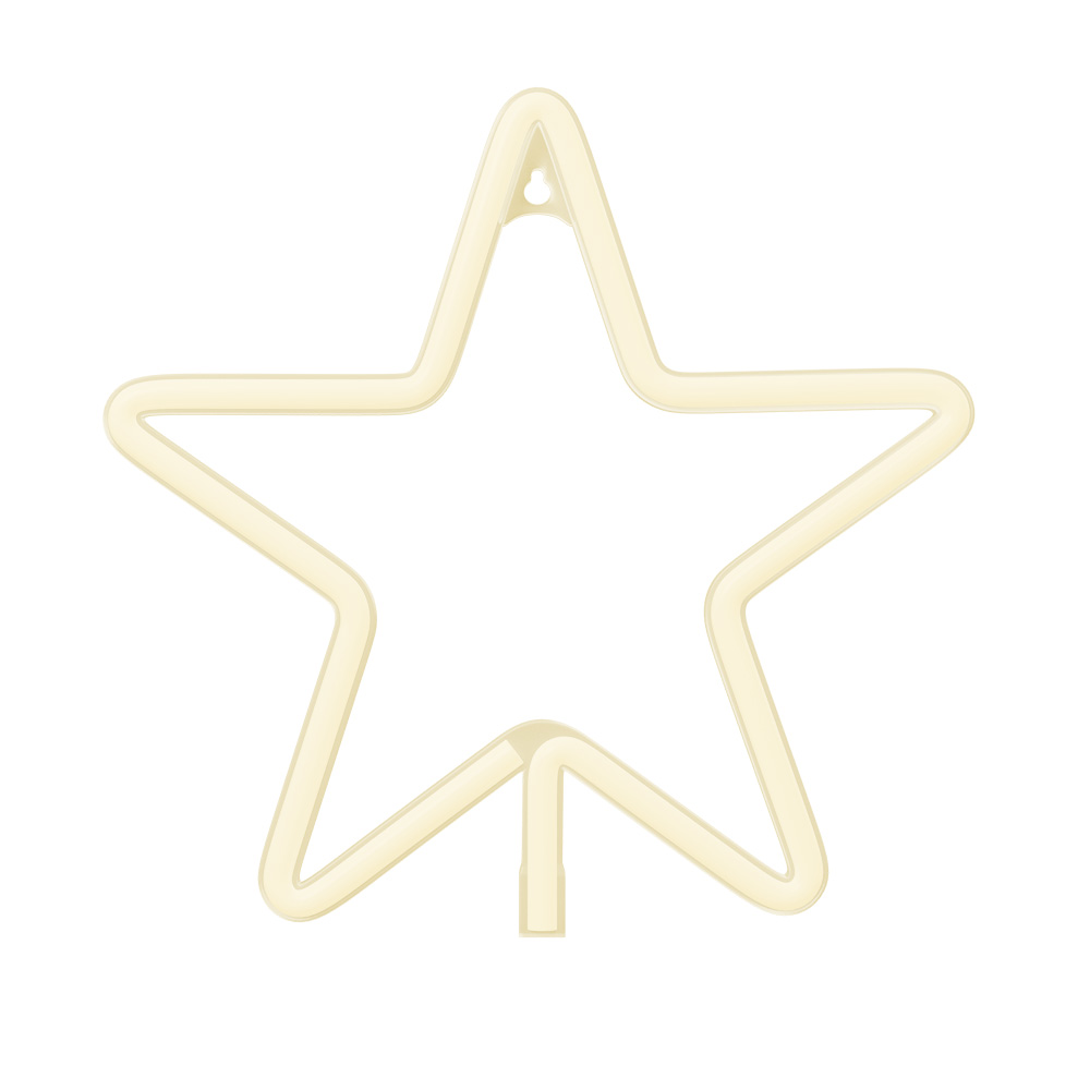 Neon LED Light Christmas Star