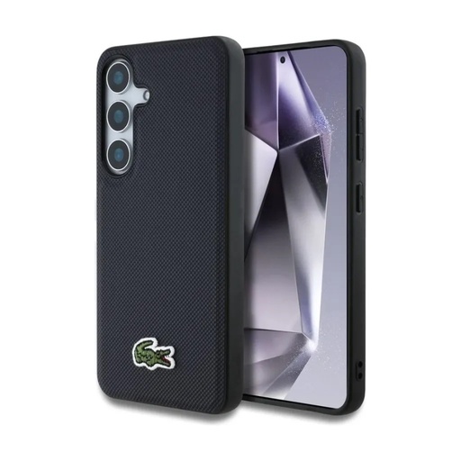 Lacoste maska MagSafe Woven Petit Logo (Samsung S25 Ultra, tamno plavo)