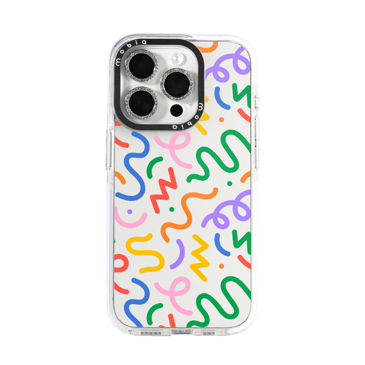 Maska Pattern Confetti (Samsung S25, prozirno)