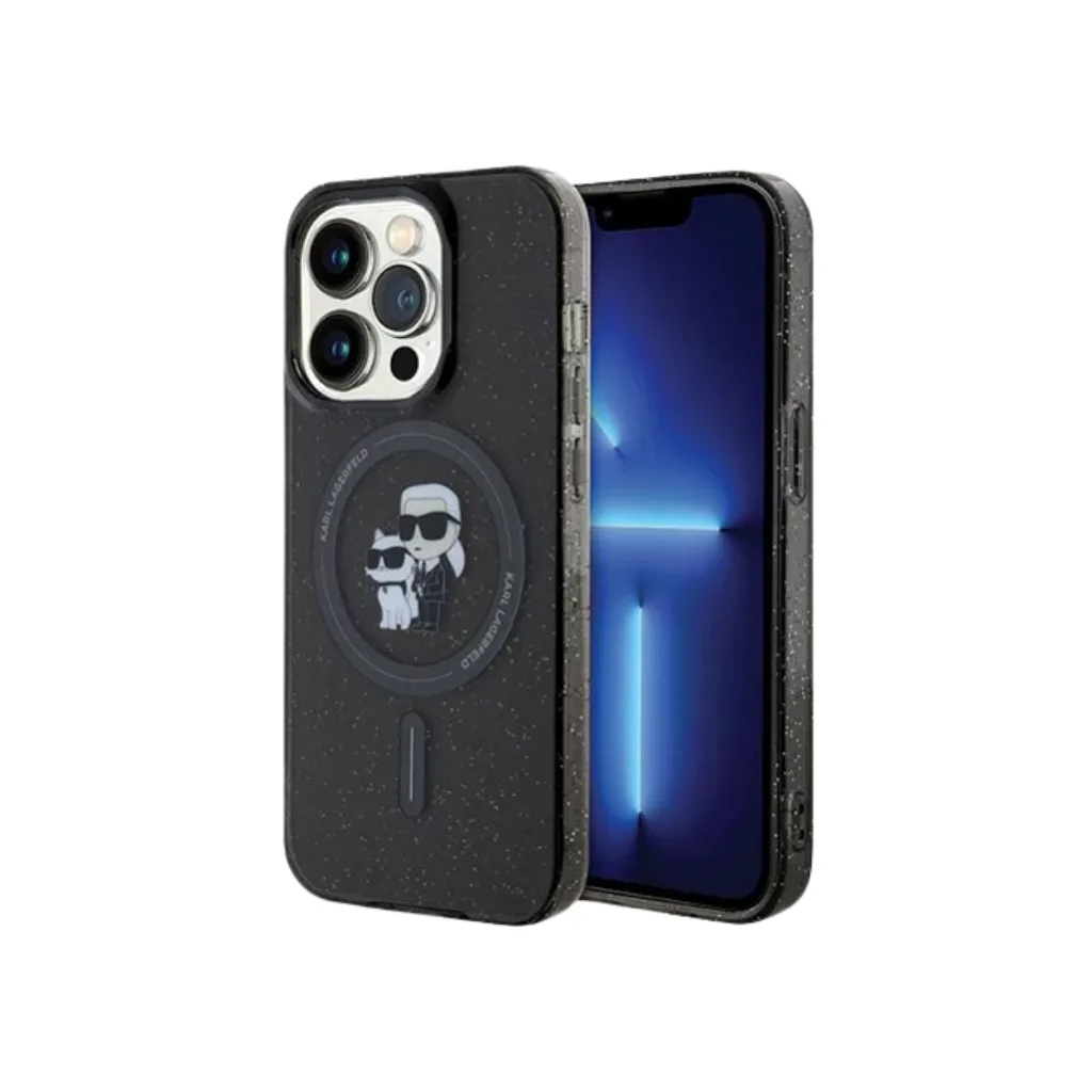 Karl Lagerfeld Phone Case K&C Bodies Glitter MagSafe