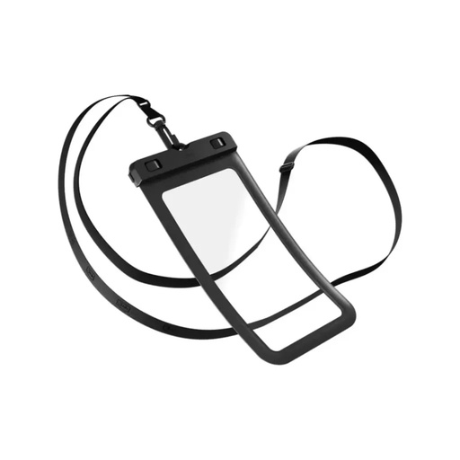 3mk vodootporna torbica za mobitel Hydro (Univerzalno 5.8“-6.7“, crno)