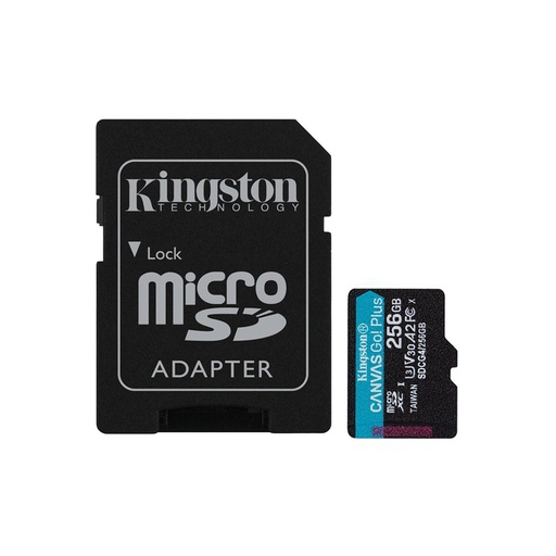 Kingston MicroSD Card Canvas Go! Plus (256 GB)