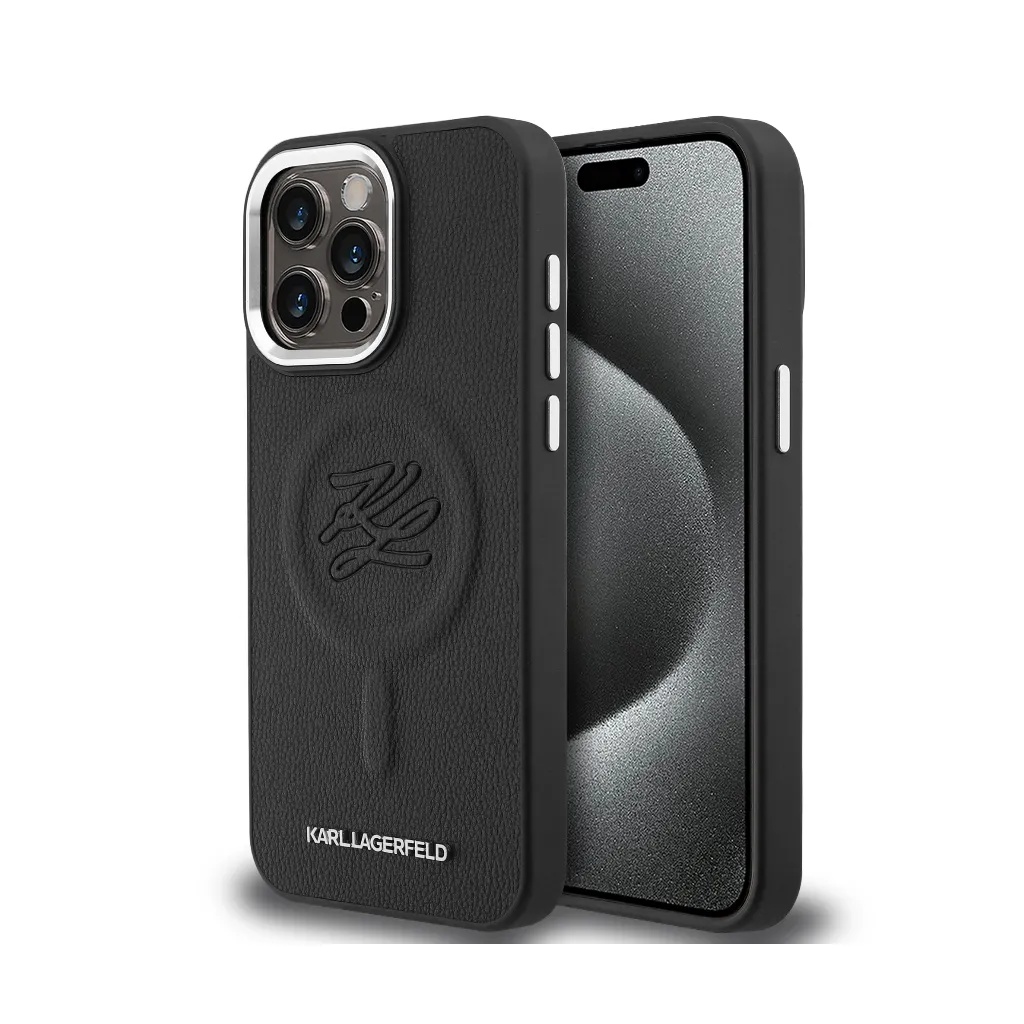 Karl Lagerfeld maska Initial Debossed MagSafe